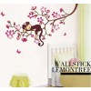 Monkey Sleeping on the Branch Wall Decal